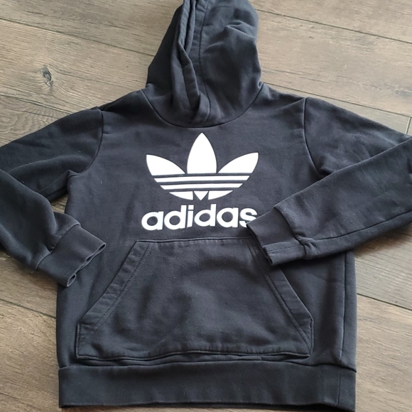 adidas trefoil hoodie kids